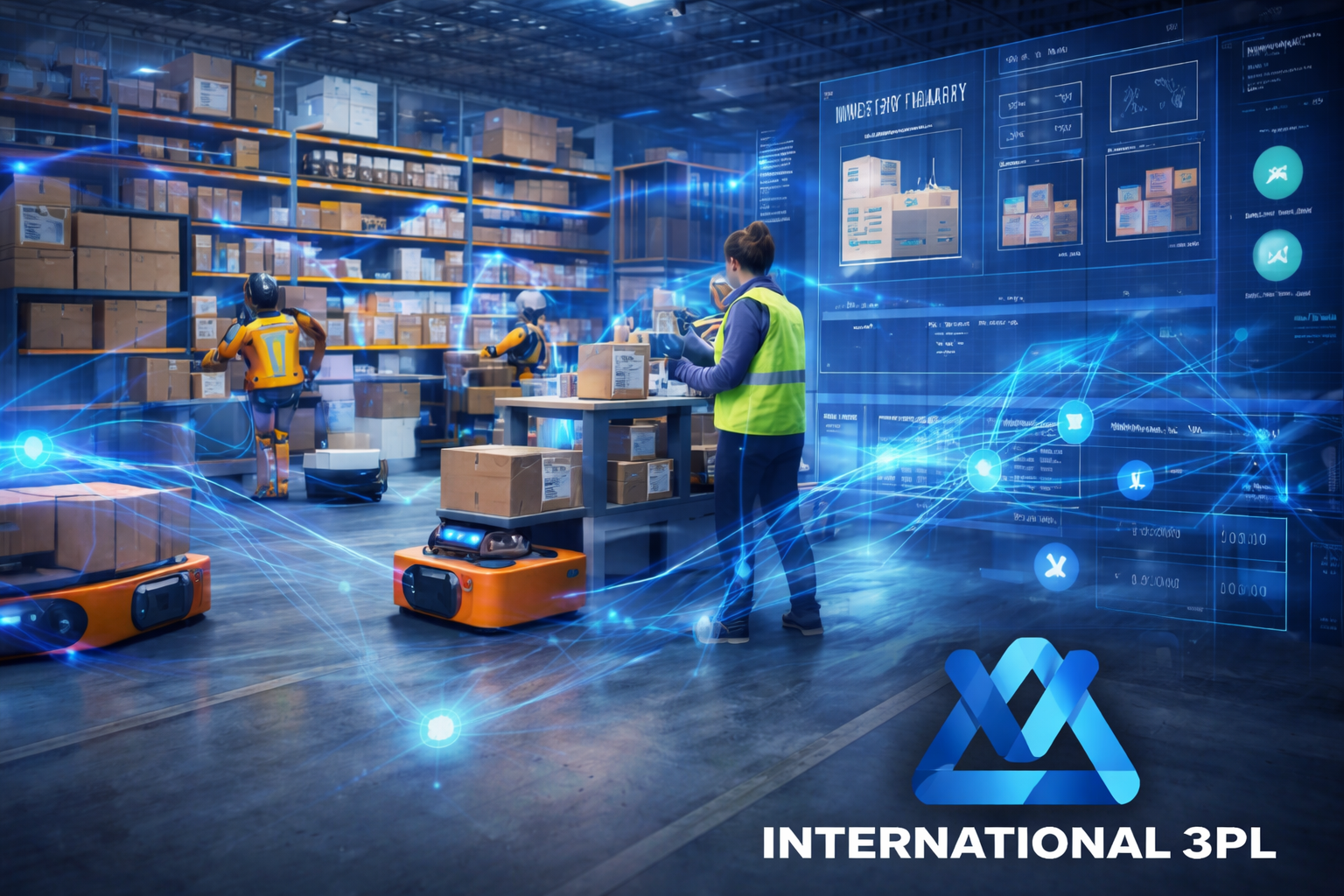 AI-powered micro-fulfillment and order fulfillment operations using automation and real-time inventory systems